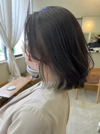 カラー 🌸花屋併設🌸石垣 友基のヘアスタイル