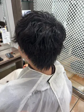 パーマ メンズ 坂本梨菜/似合う × なりたい、叶えます。のヘアスタイル
