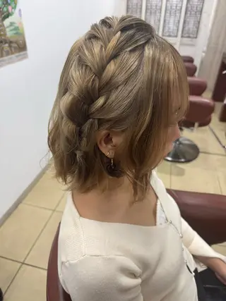 ショート ヘアアレンジ Active西新井店 【宗形 真帆】のヘアスタイル