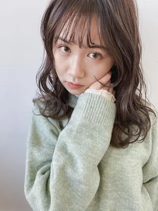 ロング カラー fit stand所属・fit stand /HIIRAGIのヘアスタイル