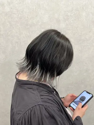 ミディアム カラー 🌀メンズパーマ🌀 中島 日菜のヘアスタイル