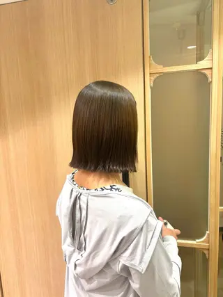 ミディアム Rudder 牛嶋のヘアスタイル