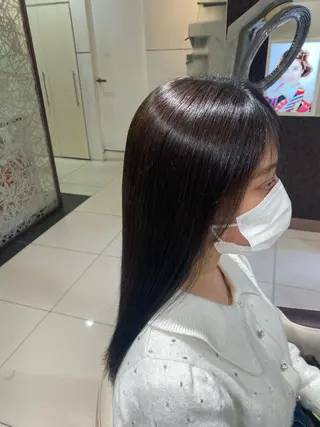 ロング カラー 透明感カラー💜艶髪 sayakaのヘアスタイル