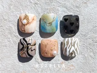 ネイル Bianca 立川店 小川のネイルデザイン