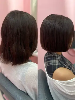 ショート 【シールエクステ】 chihoのヘアスタイル