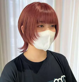 ショート 🐺立川のウルフ屋 さん🐺おかみ🐺のヘアスタイル