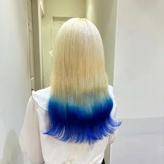 ロング カラー 🎀推し活カラー/ ピンクカラー/のののヘアスタイル