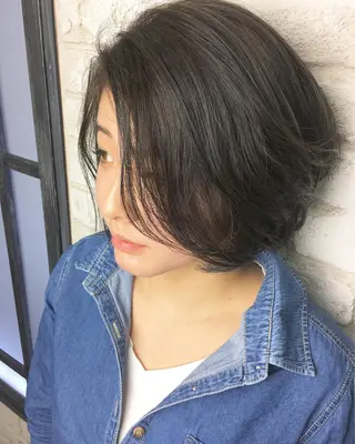 ミディアム カラー boutique misakiのヘアスタイル