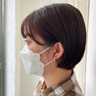 ショート カラー fio マナミのヘアスタイル