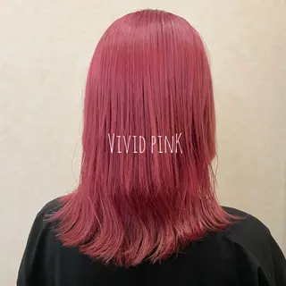 ミディアム カラー BonD hair Yamamotoのヘアスタイル