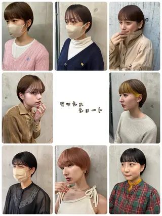 ショート SALT WATER  恵比寿所属・SALTWATER AYARIのヘアスタイル