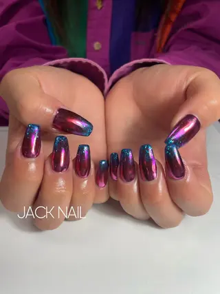 ネイル JACK NAIL 💜Ayakaのネイルデザイン
