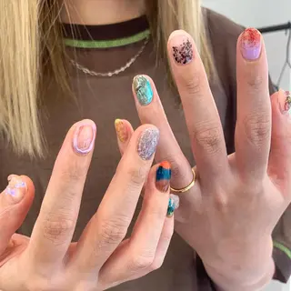 ネイル キミとツメ所属・キミとツメ 志水のネイルデザイン