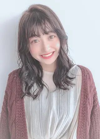 ショート パーマ ヘアアレンジ 美髪矯正 Rioのヘアスタイル