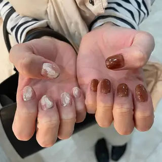 ネイル ゆびノさき茨木店 ニュアンス/アートのネイルデザイン