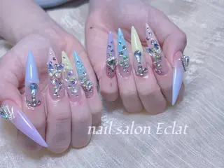 ネイル ネイルサロンエクラ 🫧Shizukaのネイルデザイン