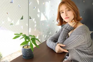 ミディアム ヘアアレンジ Rely 美空のヘアスタイル