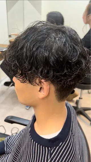 ショート パーマ メンズ メンズStylist 山根慧のヘアスタイル