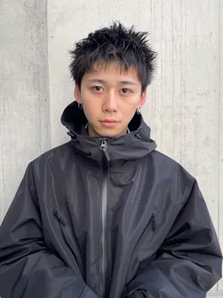 ショート メンズ ボブ/レイヤー /河内温太のヘアスタイル