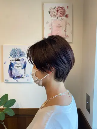 ショート reFREO所属・ダメージレスカラー 髪質改善reFREOのヘアスタイル
