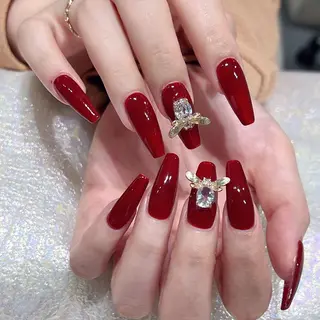 ネイル 🎀KIRA ワンホンネイル✨のネイルデザイン