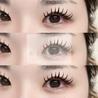 マツエク・マツパ REBEST 四條畷店のマツエク・マツパデザイン