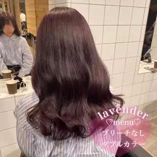 セミロング 盛れる暖色🎀ガーリ ーヘア🎀きっかのヘアスタイル