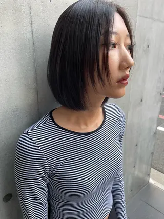 ショート カラー 髪質改善カラー ケアブリーチ/タムのヘアスタイル