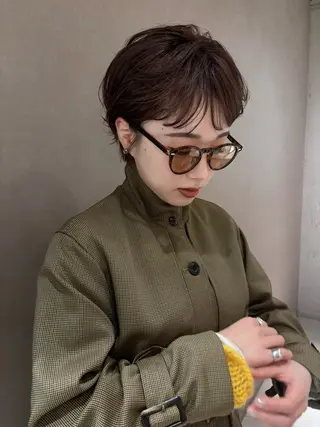 ショート Mon/ショート/パ ーマのヘアスタイル