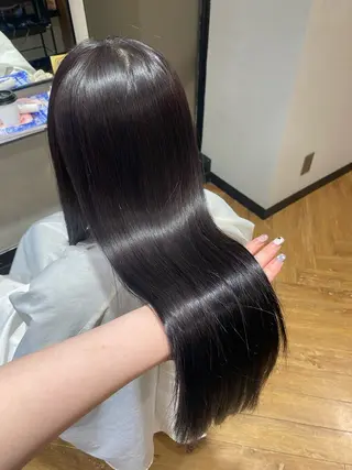 ロング カラー 美伶/大阪美容室 /透明感カラーのヘアスタイル