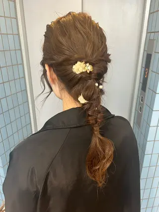 ヘアアレンジ momoha 『モテヘア🍓』のヘアスタイル