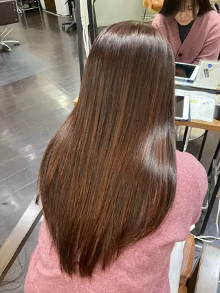 ロング 🌸栄/髪質改善 透明感/ムラカミ🌸のヘアスタイル
