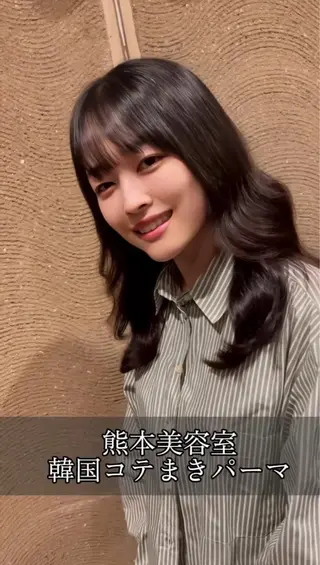 ロング TMJ所属・バズる韓国ヘア 🇰🇷溝邊　拓麿のヘアスタイル