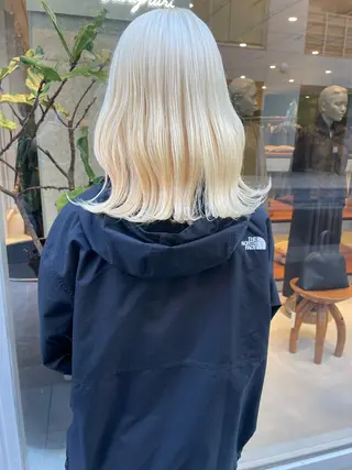 ミディアム 🌸インナーカラー 🌸藤井春華のヘアスタイル