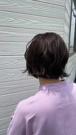 ショート ビヨウシツトリコ よねたにみなのヘアスタイル