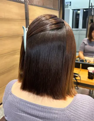 ヒマワリ/ 艶カラー/新宿のヘアスタイル