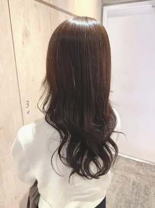 ロング カラー HETTU所属・戸田 美蘭のヘアスタイル