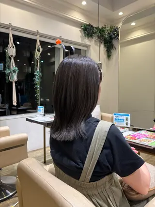 ミディアム 和泉市/mahae/ 齋藤のヘアスタイル