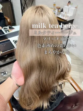 ロング カラー ヘアアレンジ 顔まわり職人🇰🇷 韓国ヘア/KAITOのヘアスタイル