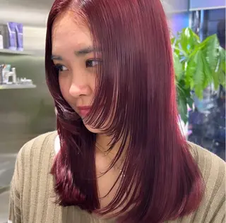 ロング カラー メンズ/ボブ/パーマ /くるみのマツエク・マツパデザイン