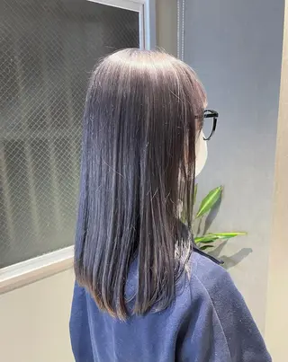 ロング カラー パーマ、ストパー モデル募集、ちはるのヘアスタイル