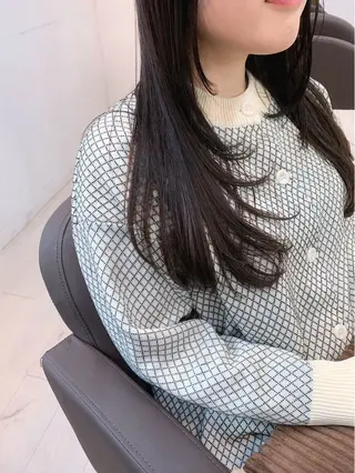 ロング 前田 健太のヘアスタイル