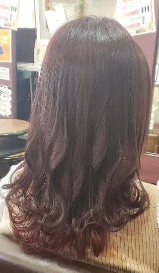 セミロング 山田 一輝のヘアスタイル