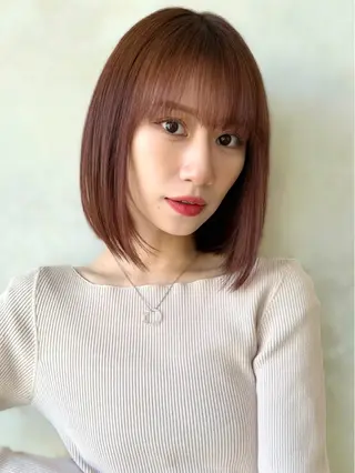 新宿/レイヤー 顔周りカット溝手優太のヘアスタイル