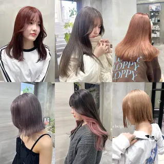 ロング カラー ナツミ/透明感カラー /酸性ストレートのヘアスタイル