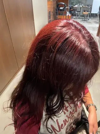 ロング カラー 【お洒落パーマ】 Elme　肥塚康汰郎のヘアスタイル