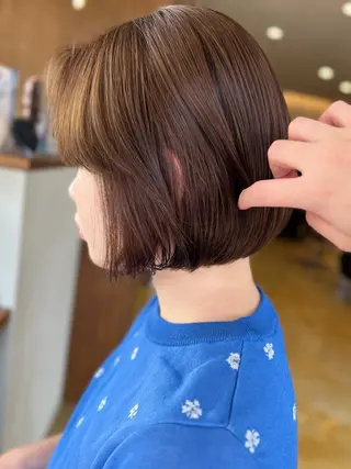 ショート カラー カノエ下関熊野店 /ヒロコのヘアスタイル