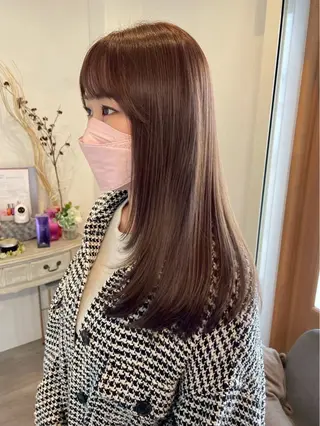 セミロング ROCCA hair HARU🩵のヘアスタイル