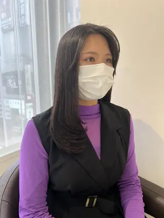 ロング 中西 優吾のヘアスタイル