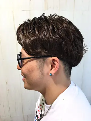 カラー パーマ メンズ 【PD VISEO】 GENKIのヘアスタイル